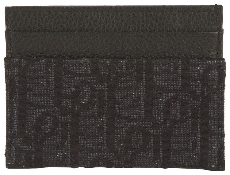 Dior Oblique Card Holder Multi Color