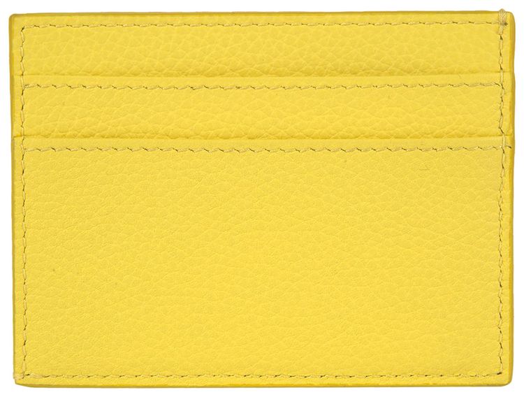 Dior Pop Color Card Holder Yellow