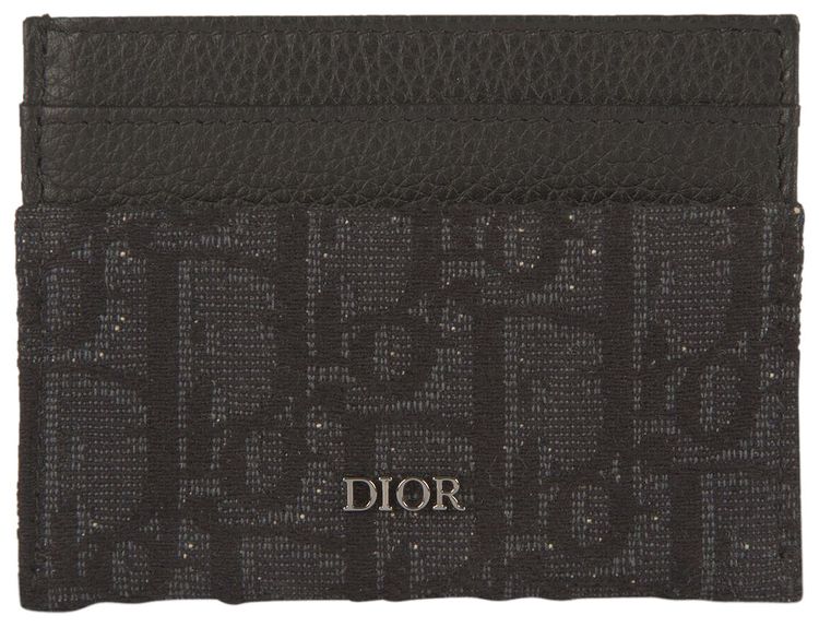 Dior Oblique Card Holder Multi Color