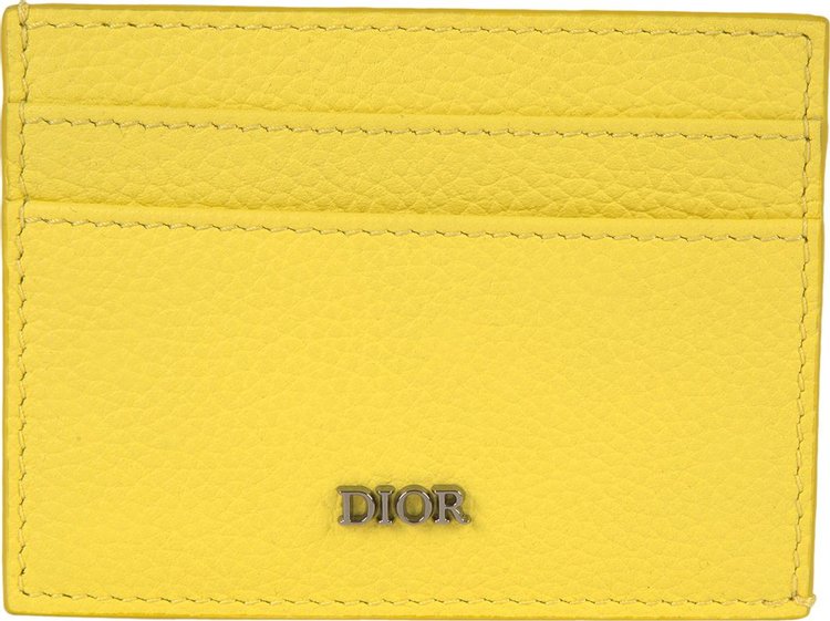 Dior Pop Color Card Holder 'Yellow'