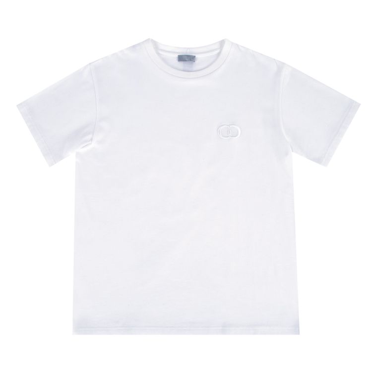 Dior T Shirt CD Boxy Cut White