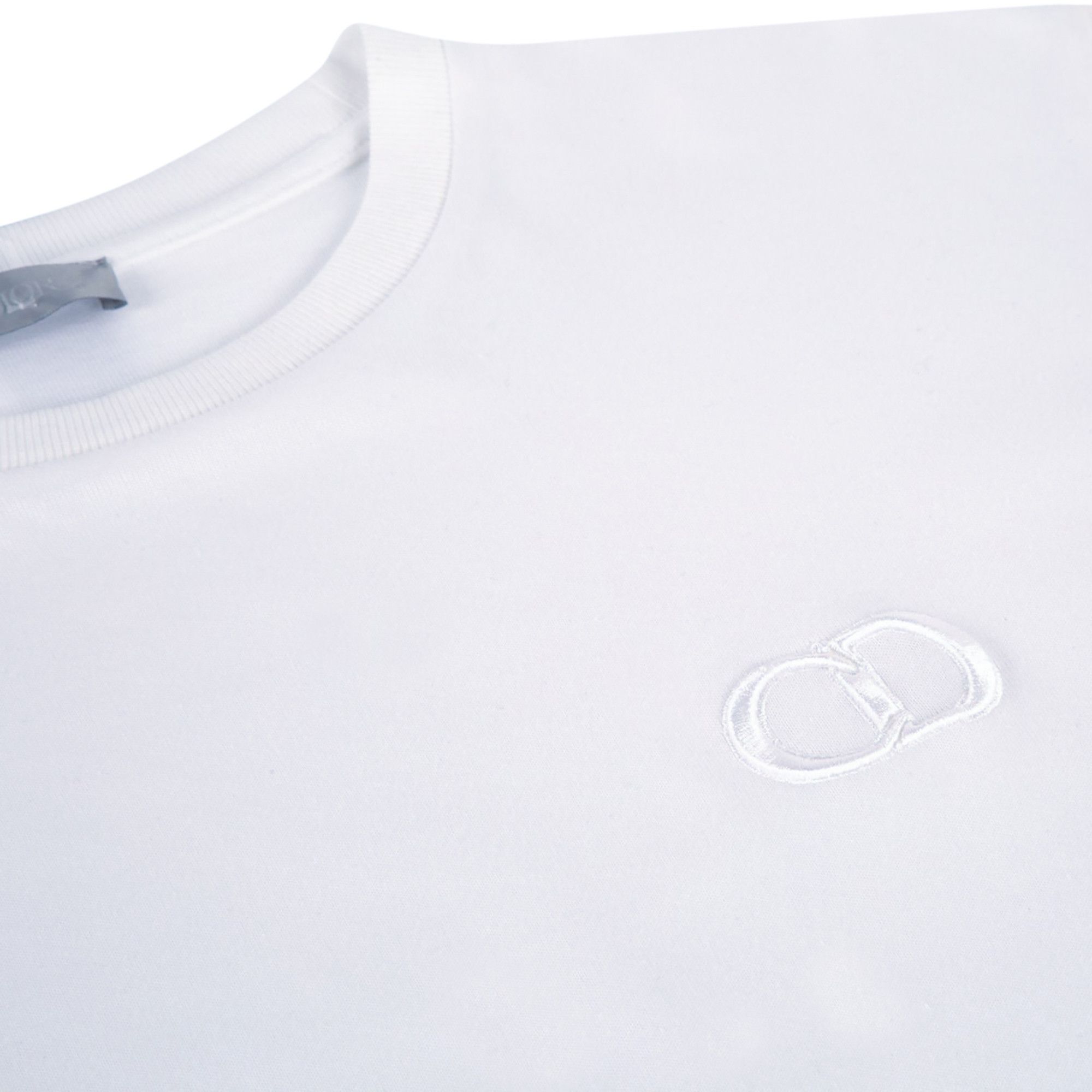 Buy Dior T-Shirt CD Boxy Cut 'White' - 943J605A0554 C080 | GOAT