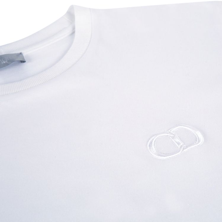 Dior T Shirt CD Boxy Cut White
