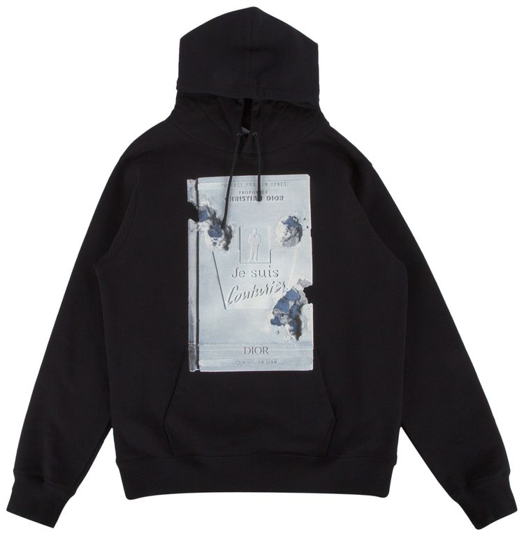Dior Arsham Bood 3D Print Hoodie Black