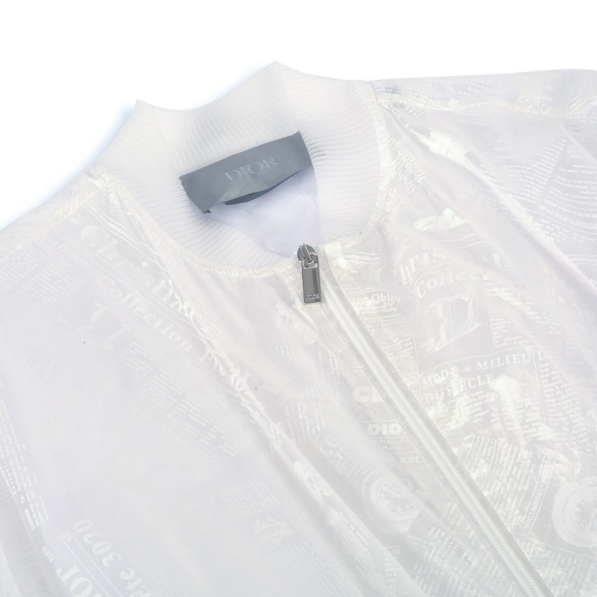 19SS「DIOR」White Silk Bomber 46 Archive - メルカリ