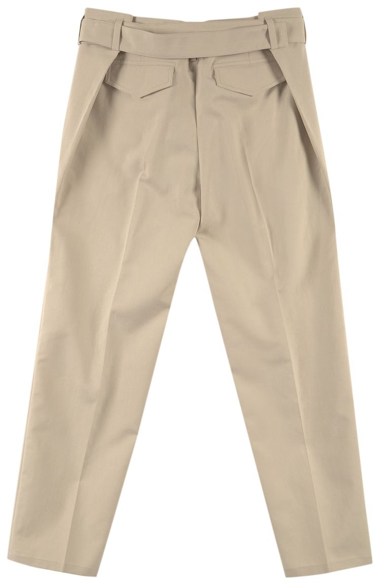 Dior Pants With Belt Beige