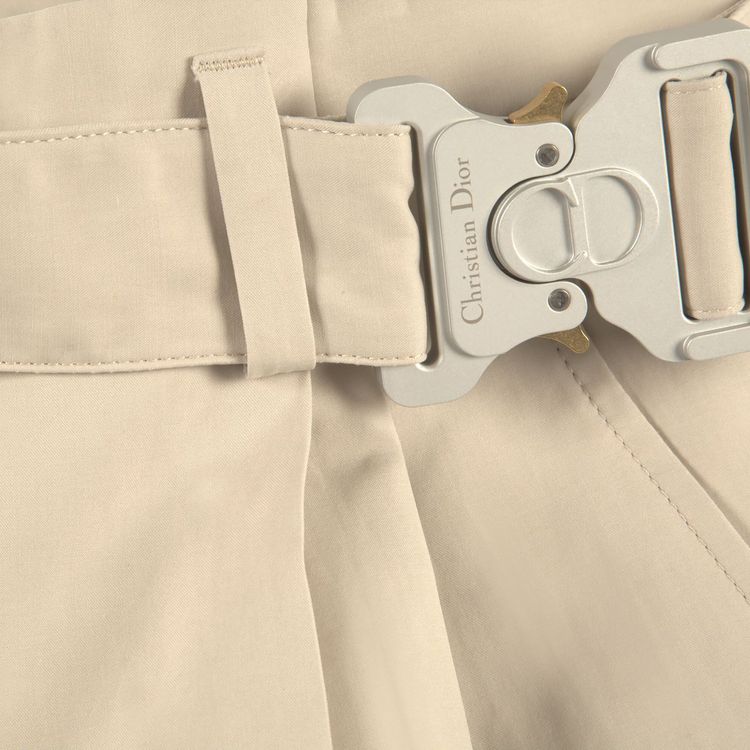 Dior Pants With Belt Beige