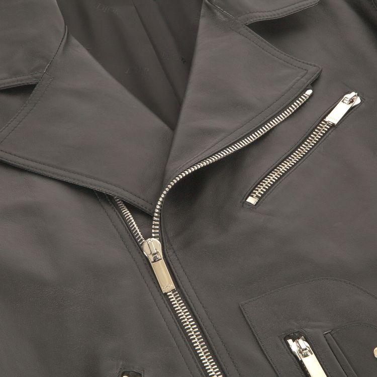 Dior Saddle Leather Perfecto Black