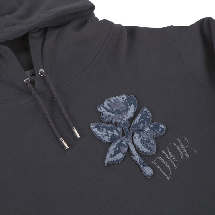 Dior Archive Hoodie Dark Grey