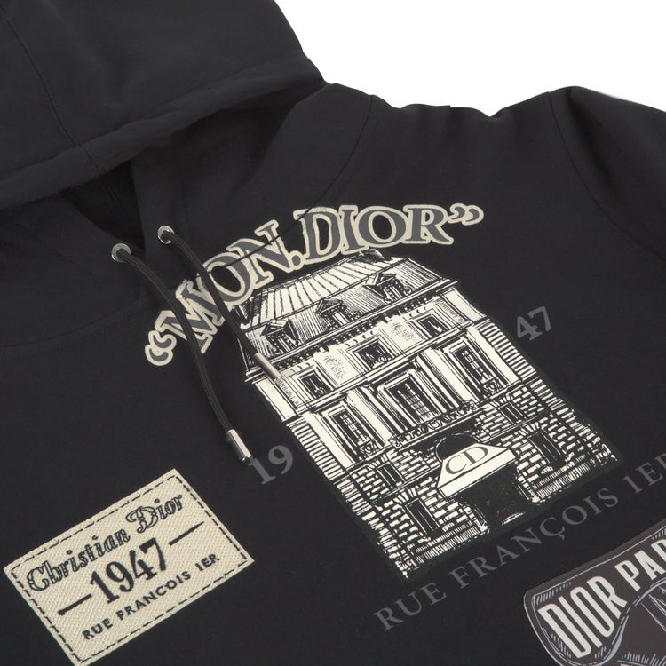 Dior Archive Hoodie Black
