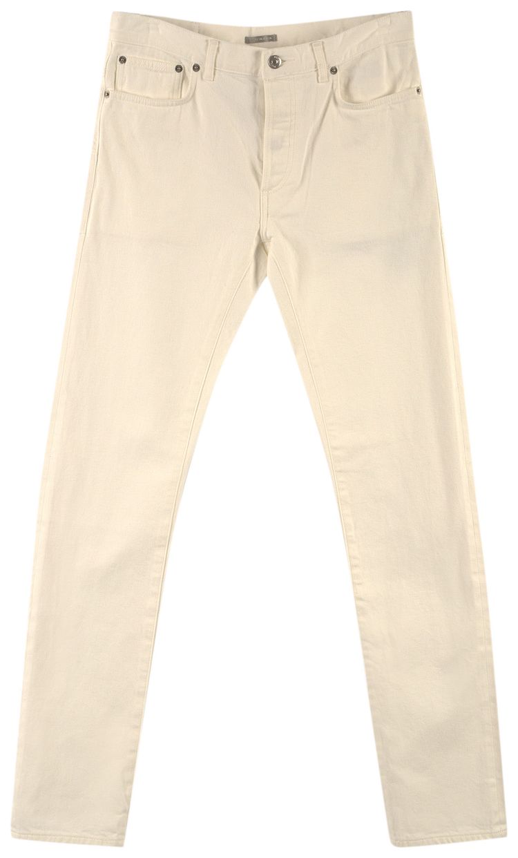 Dior White Denim Jean White