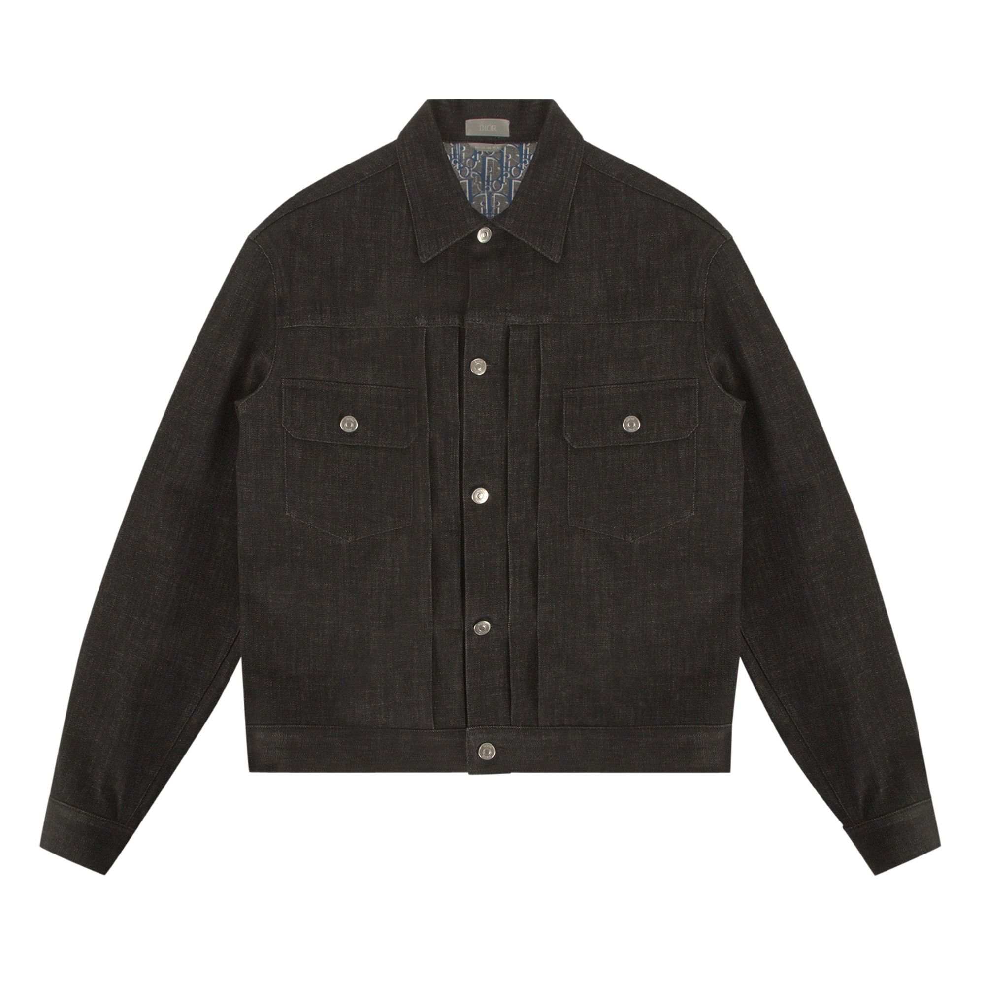 Dior black outlet denim jacket