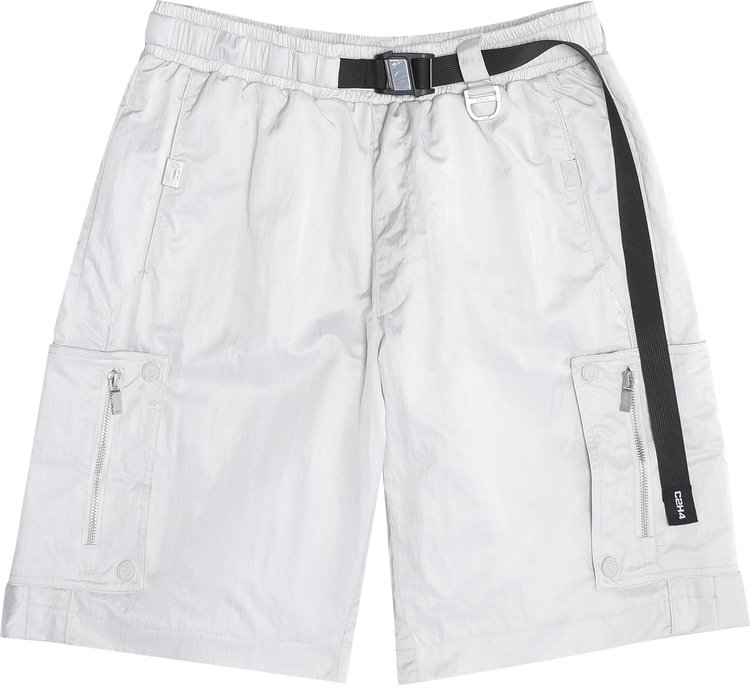 C2H4 Side Pockets Track Shorts 'Light Gray'