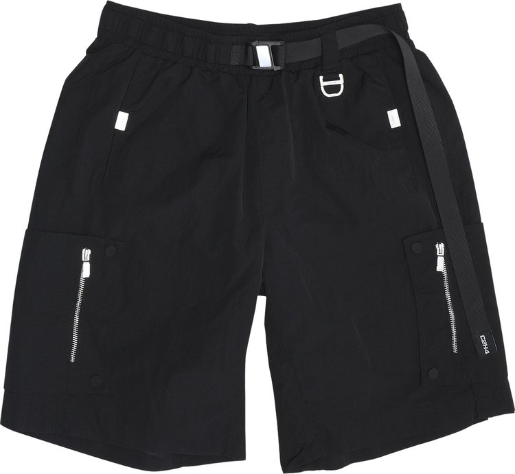 C2H4 Side Pockets Track Shorts 'Black'