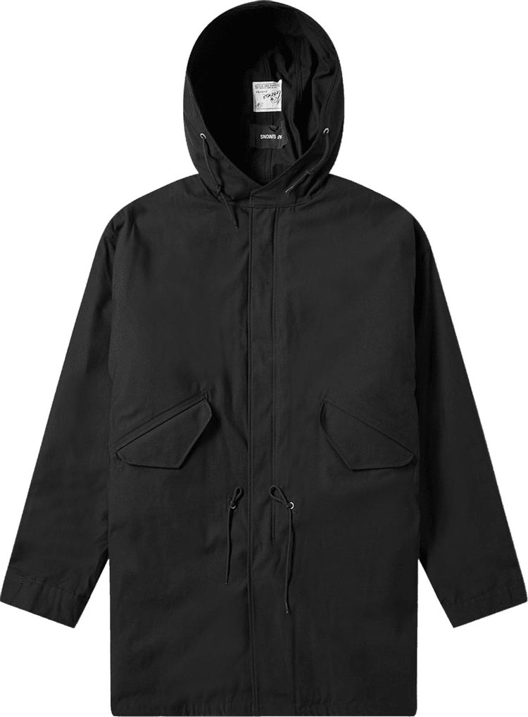 Raf Simons Mid Length Parka Black