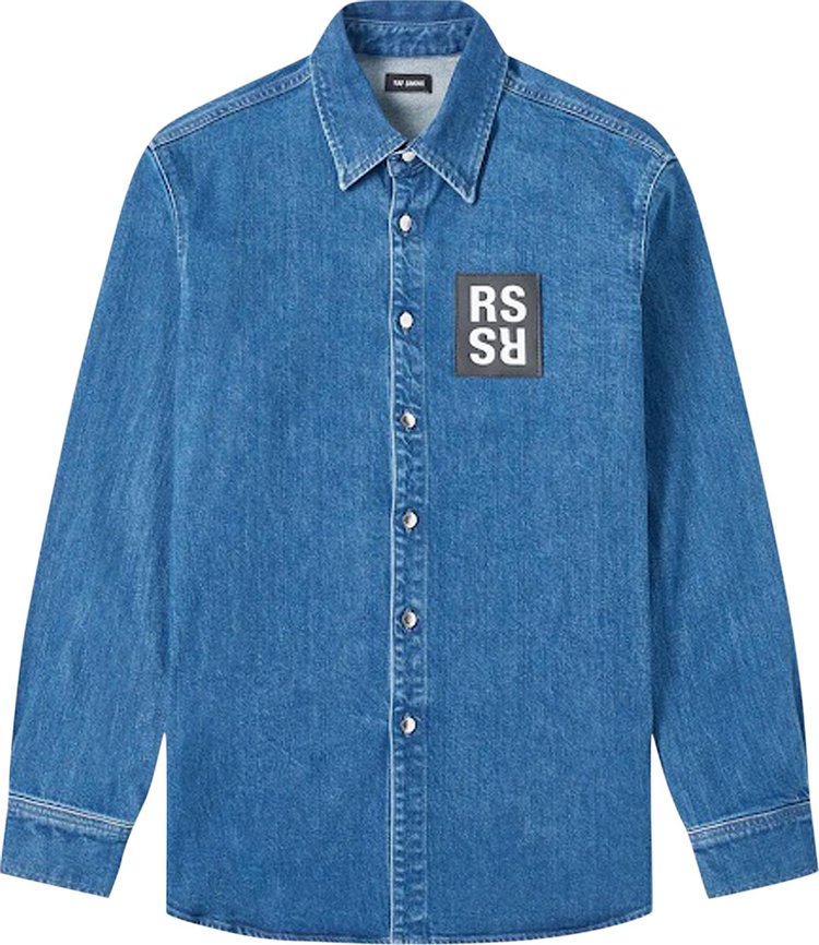 Raf Simons Button-Up Shirt 'Blue'