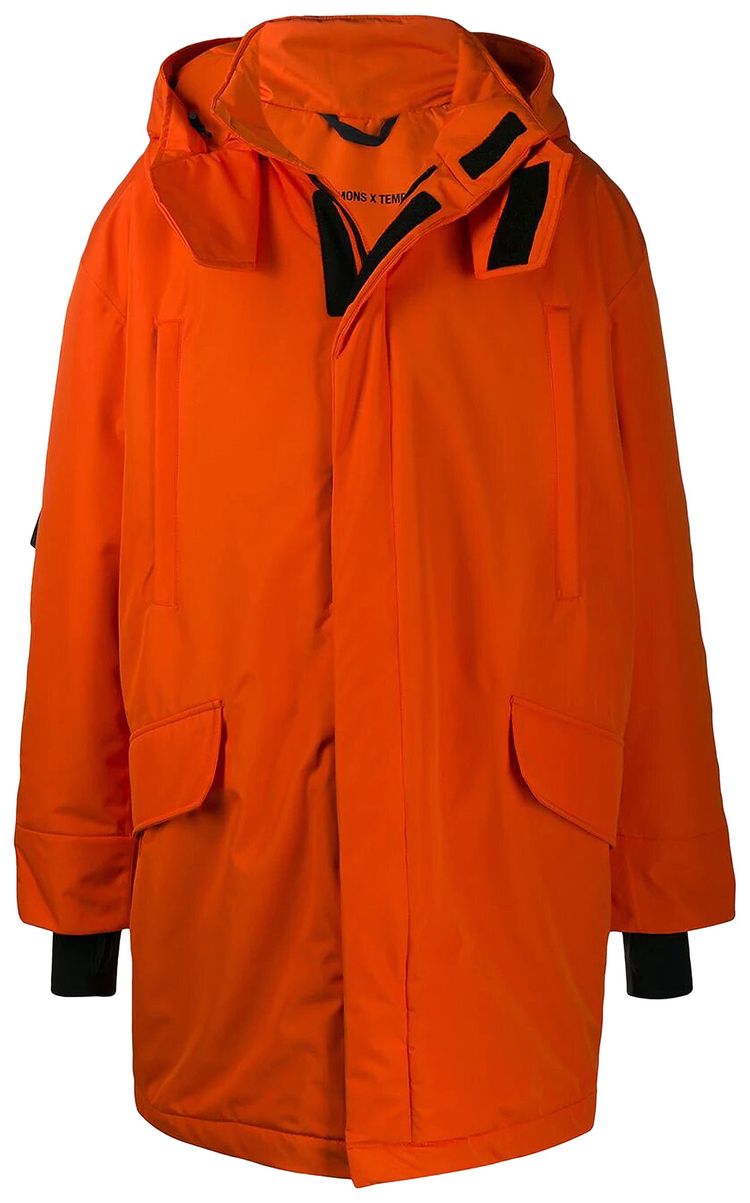 Raf Simons x Templa Oversized Ski Jacket Orange