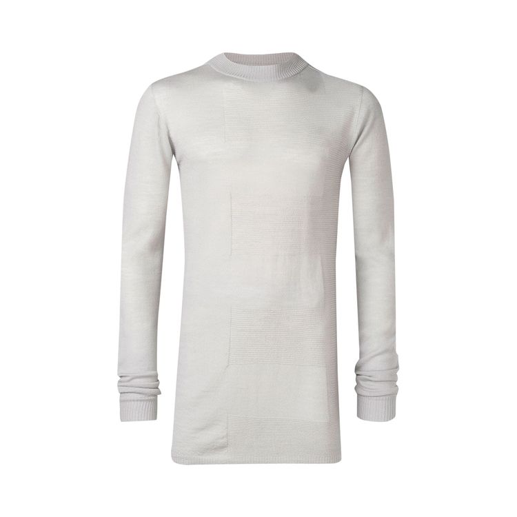 Rick Owens Larry Long Sleeve Level Tee Milk