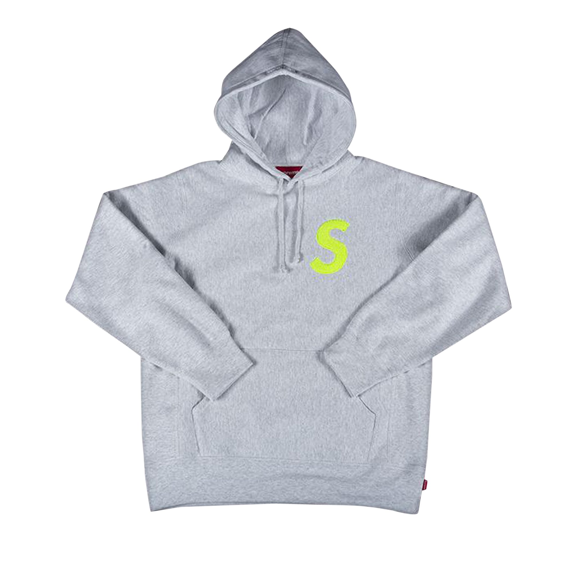 Supreme S Logo Hooded Sweatshirt 'Ash Grey'