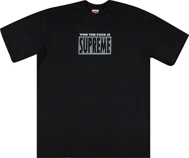 Supreme Black Fuck The Police Tee (SS08) – Refresh PGH