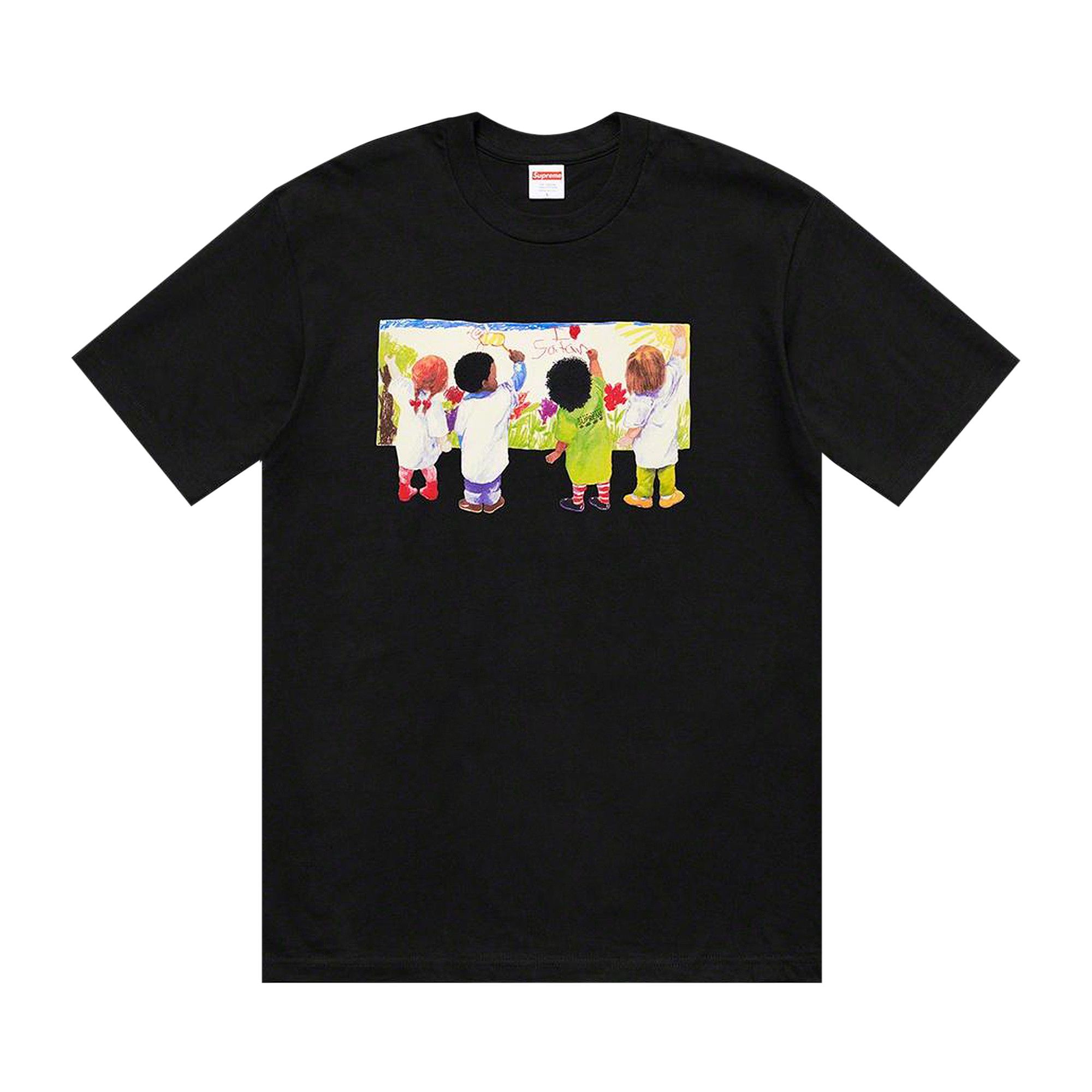 Supreme Kids Tee Black