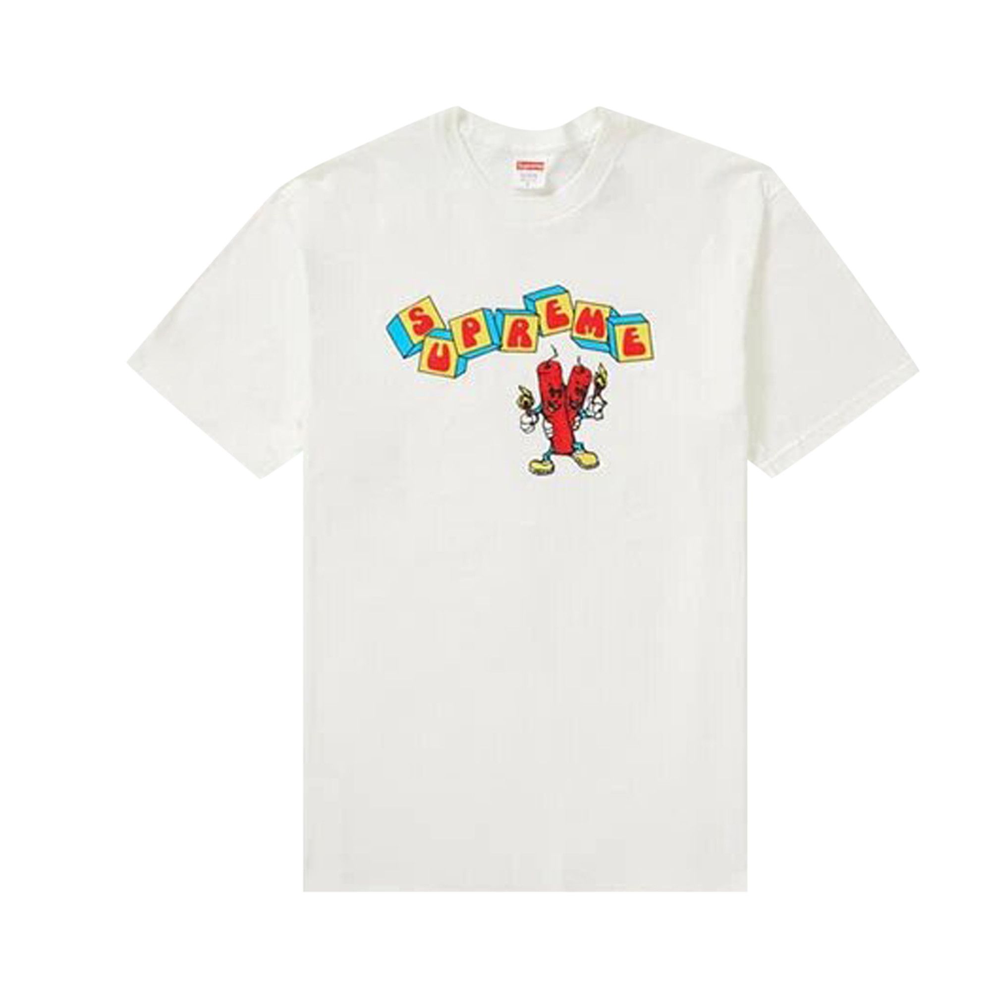 Buy Supreme Dynamite Tee White SS19T20 WHITE GOAT CA