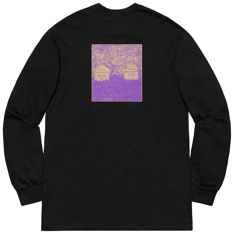 Supreme The Real Shit Long Sleeve Tee Black