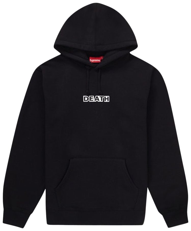 Supreme x Gilbert  George Death Hooded Sweatshirt Black