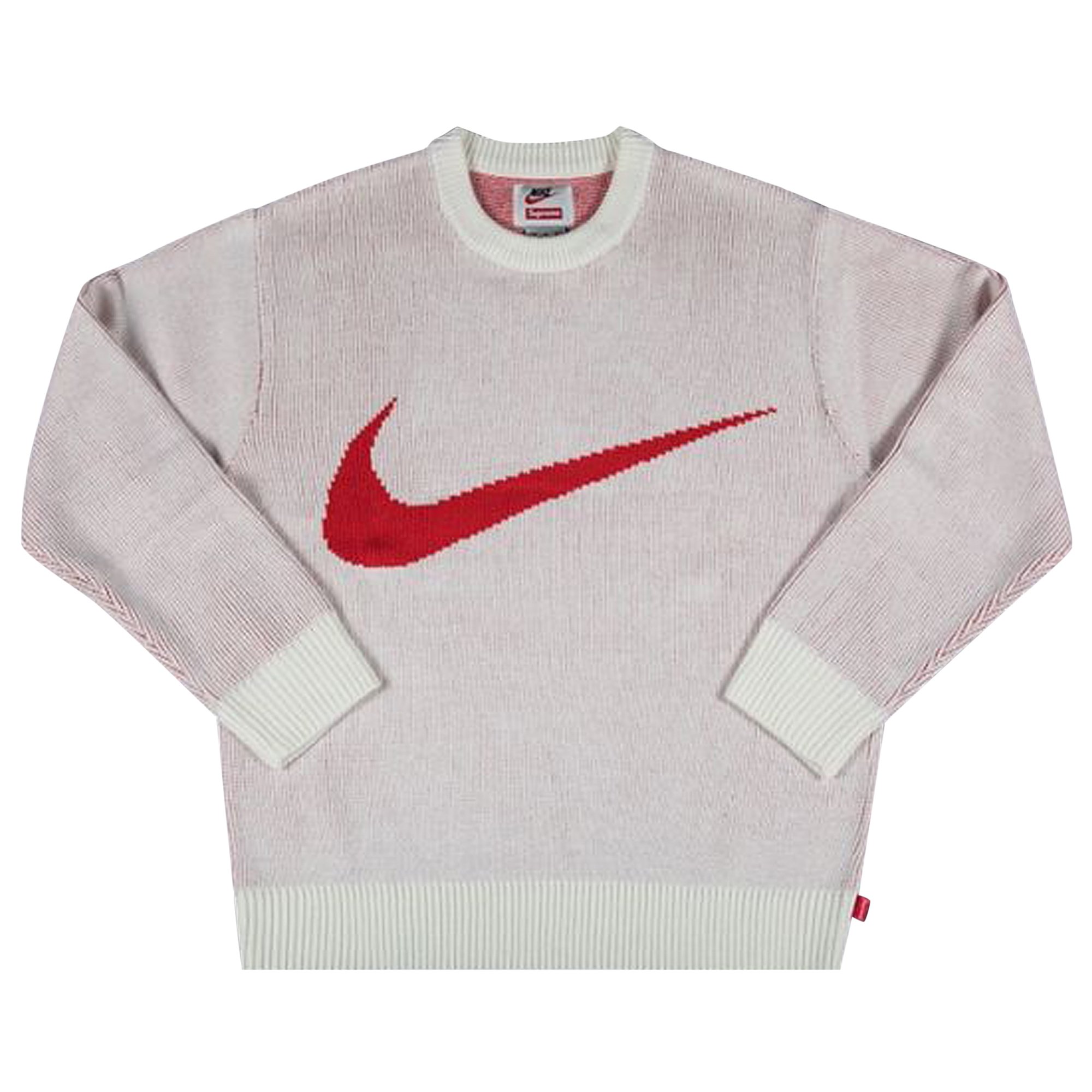 Supreme x Nike Swoosh Sweater 'White'