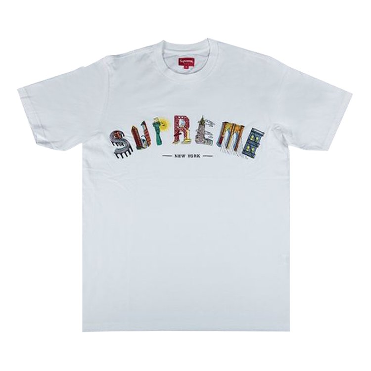 Supreme arc logo T-shirt - Black  Supreme t shirt, Supreme clothing, Shirts