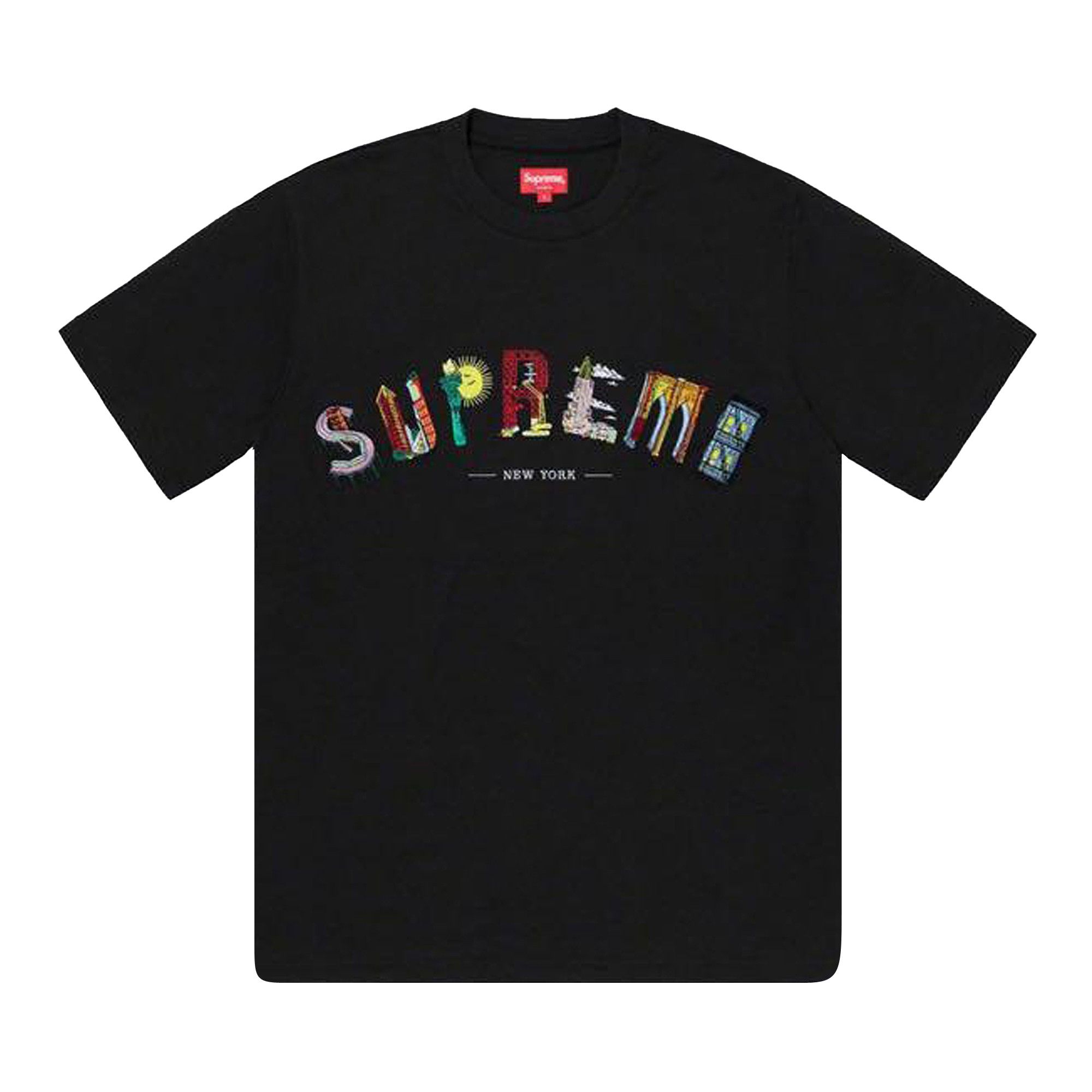 Supreme rainbow tee hot sale