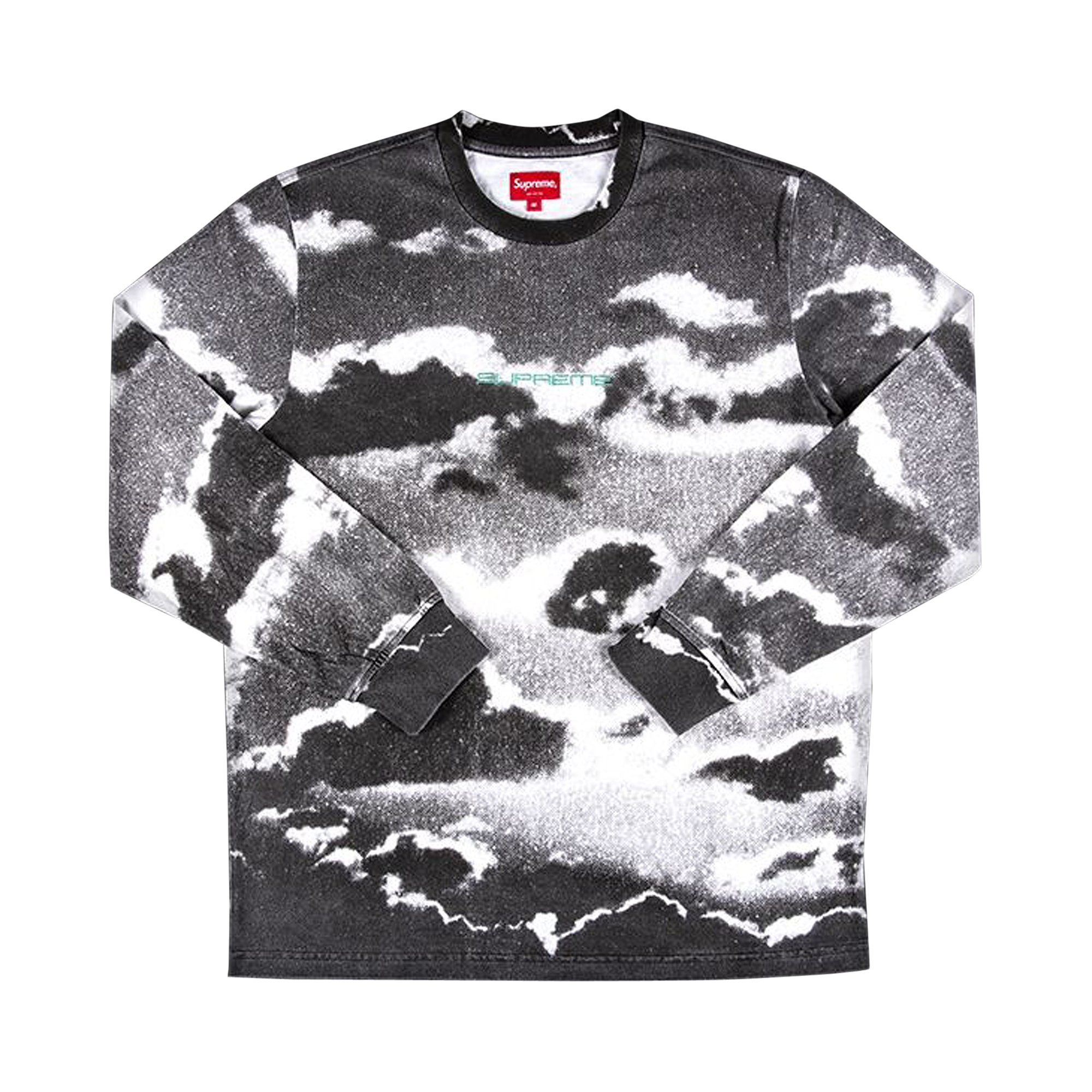 Buy Supreme Clouds Long-Sleeve Top 'White' - SS19KN13 WHITE | GOAT SA