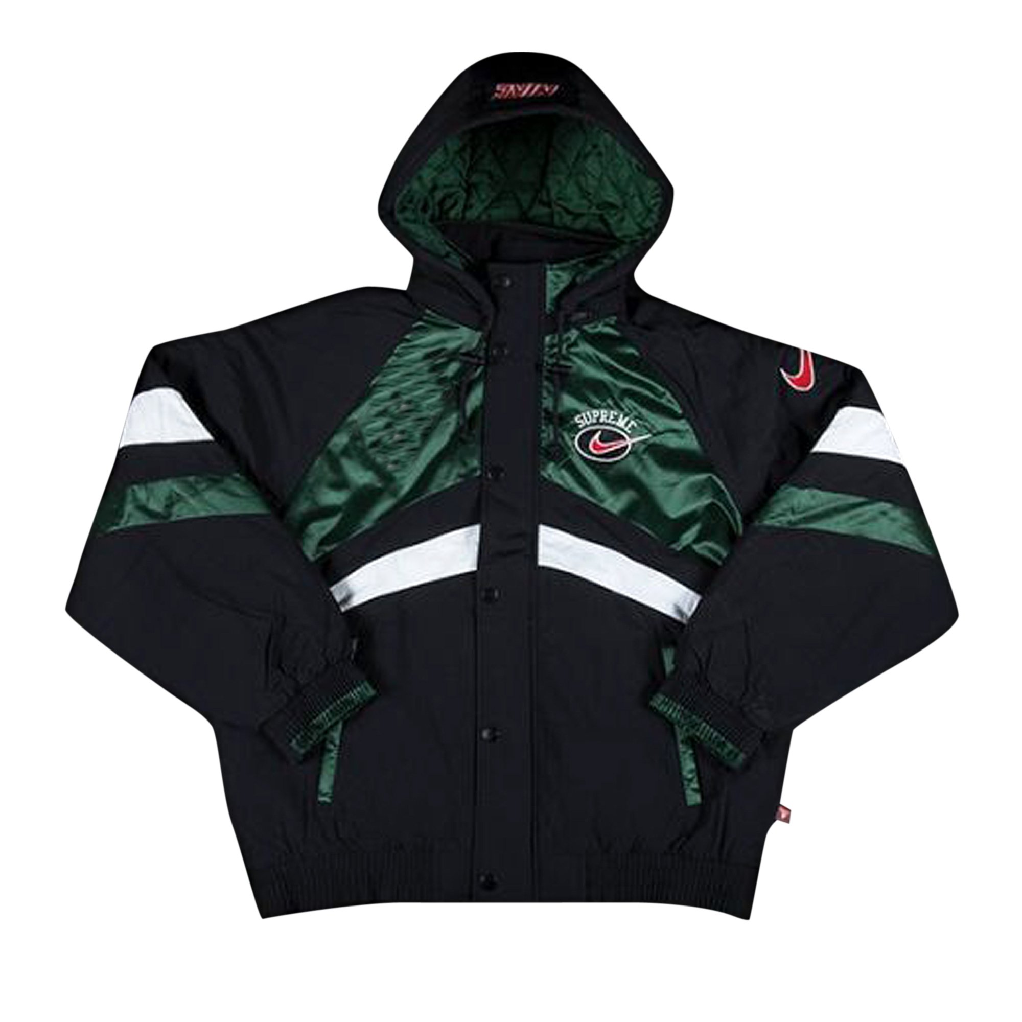 Supreme x Nike Hooded Sport Jacket 'Green' | GOAT