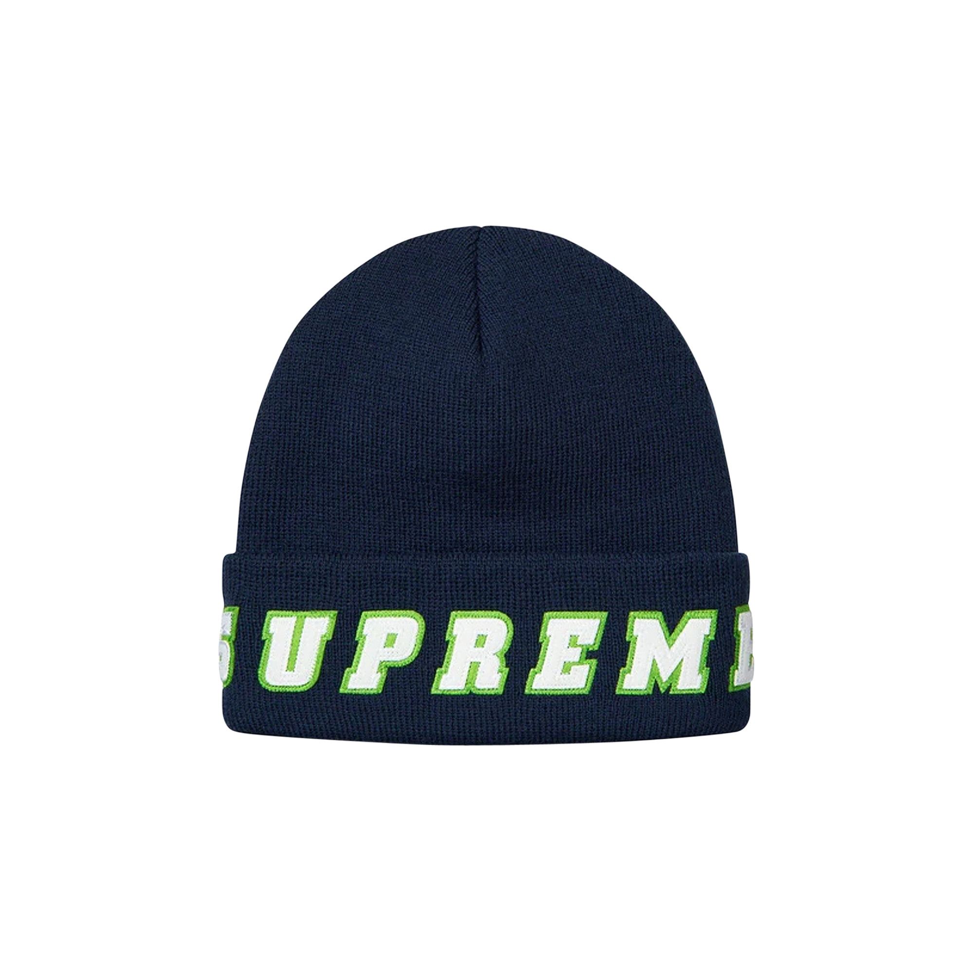 Felt logo beanie supreme online