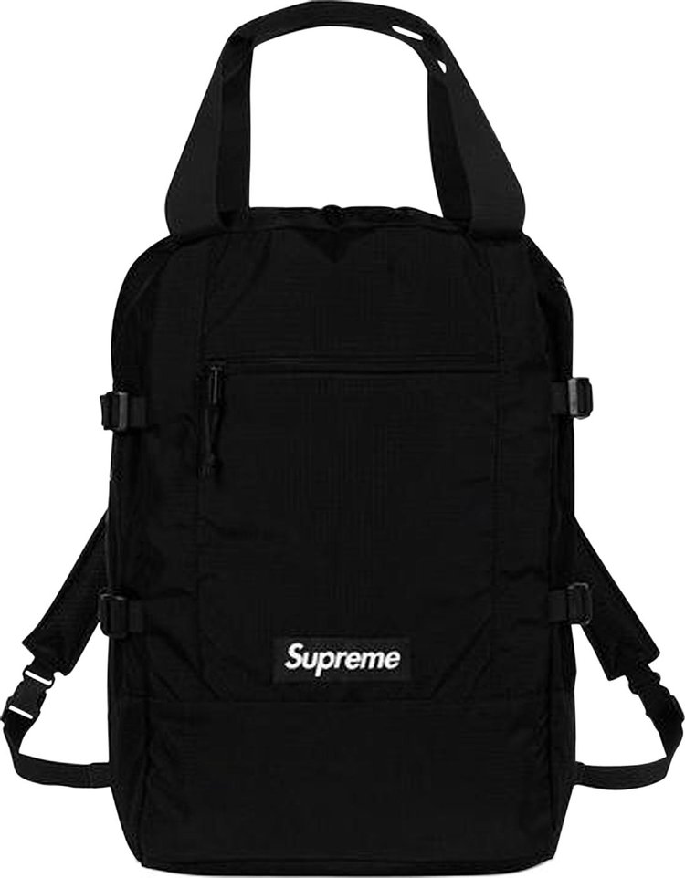 Buy Supreme Tote Backpack 'Black' - SS19B13 BLACK