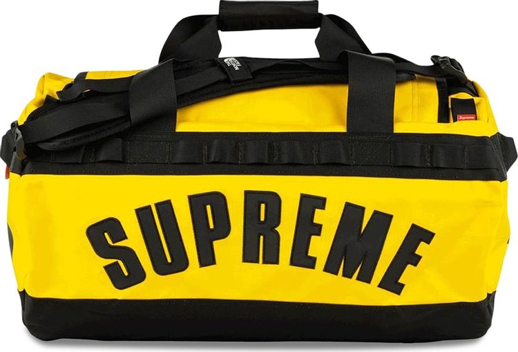 Supreme x The North Face Arc Logo Small Base Camp Duffle Bag 'Yellow'