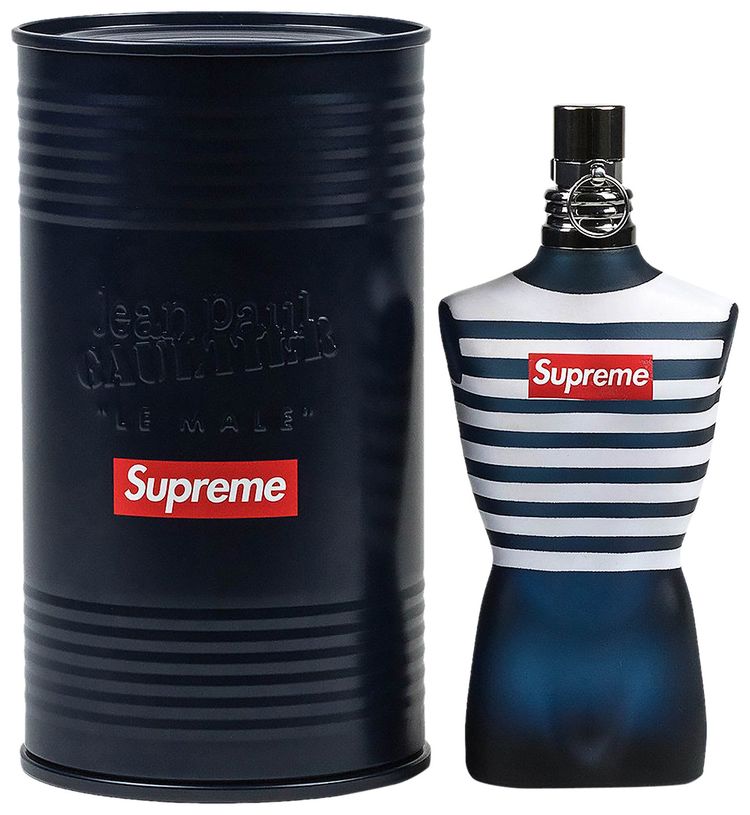Supreme x Jean Paul Gaultier Le Male Navy