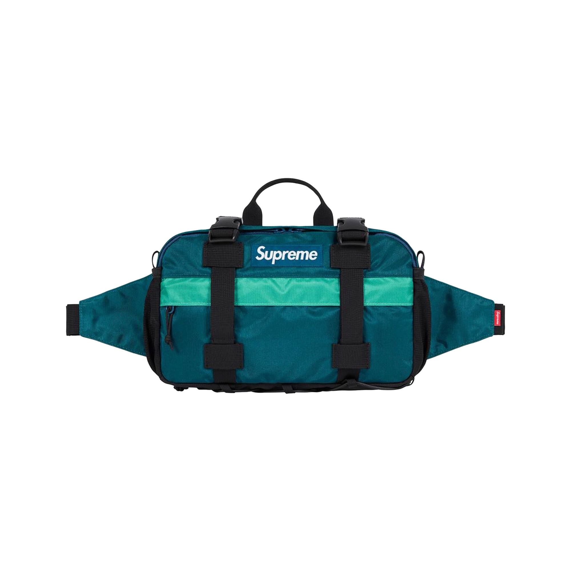 Buy Supreme Waist Bag 'Teal' - FW19B10 TEAL | GOAT SA