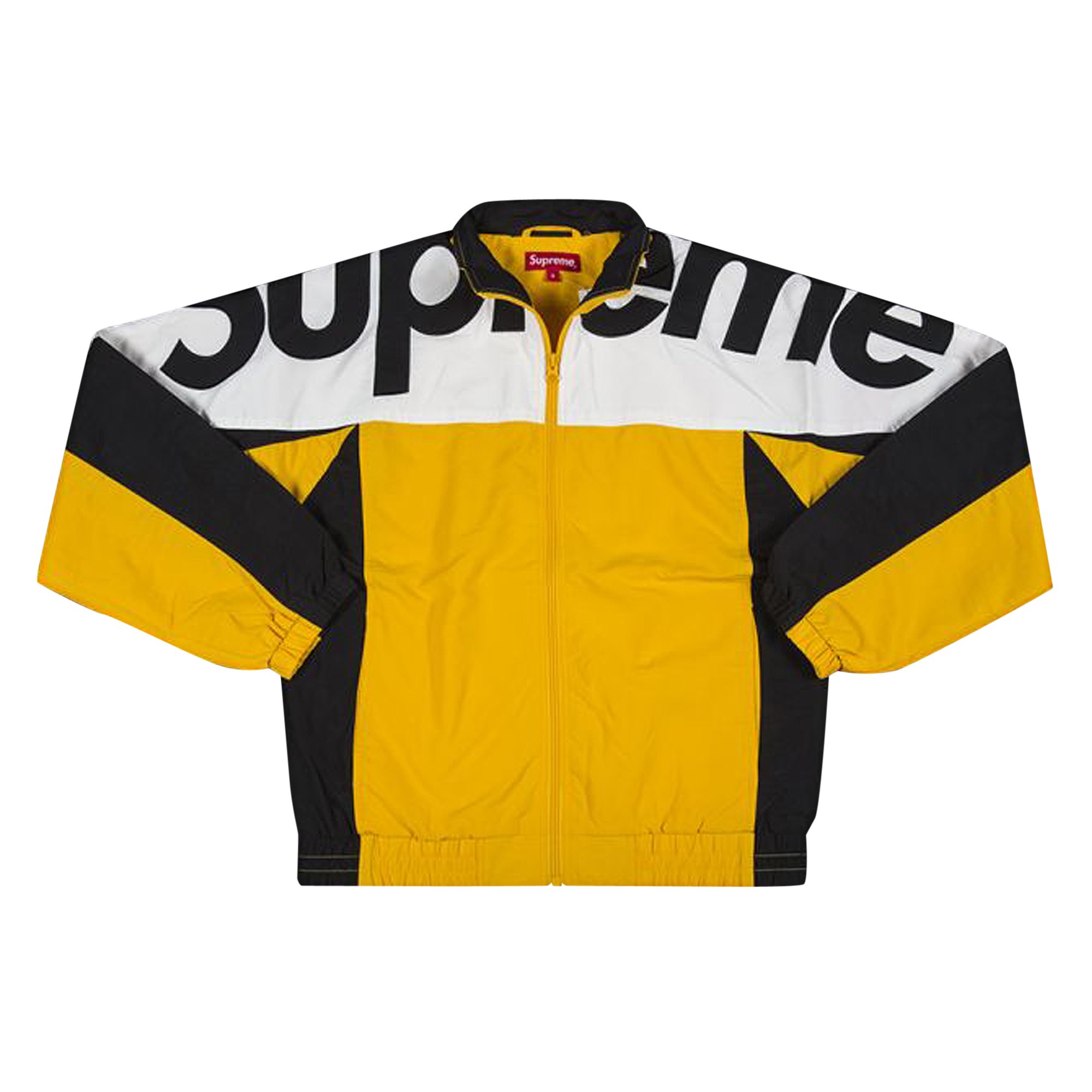 Buy Supreme Shoulder Logo Track Jacket 'Gold' - FW19J88 GOLD | GOAT