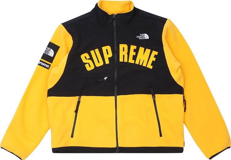 als resultaat Dekking verrassing Buy Supreme x The North Face Arc Logo Denali Fleece Jacket 'Yellow' -  SS19J10 YELLOW | GOAT