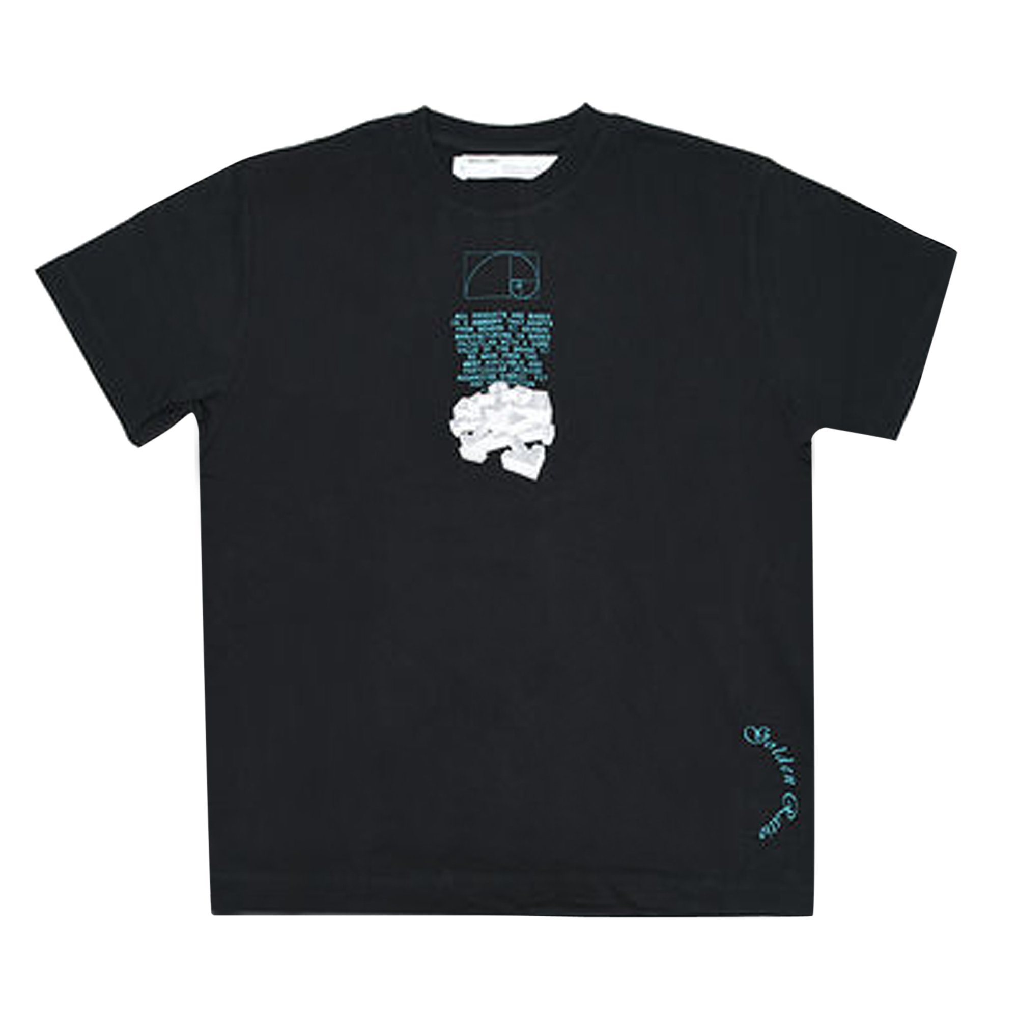 Off-White Dripping Arrows Short Sleeve Over T-Shirt 'Black'