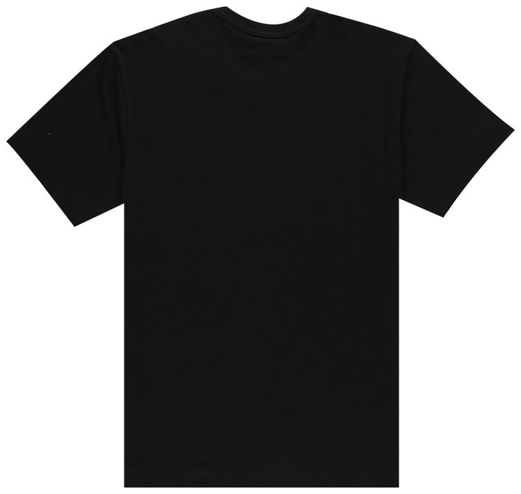 Comme des Garcons PLAY Heart Outline Shirt Black