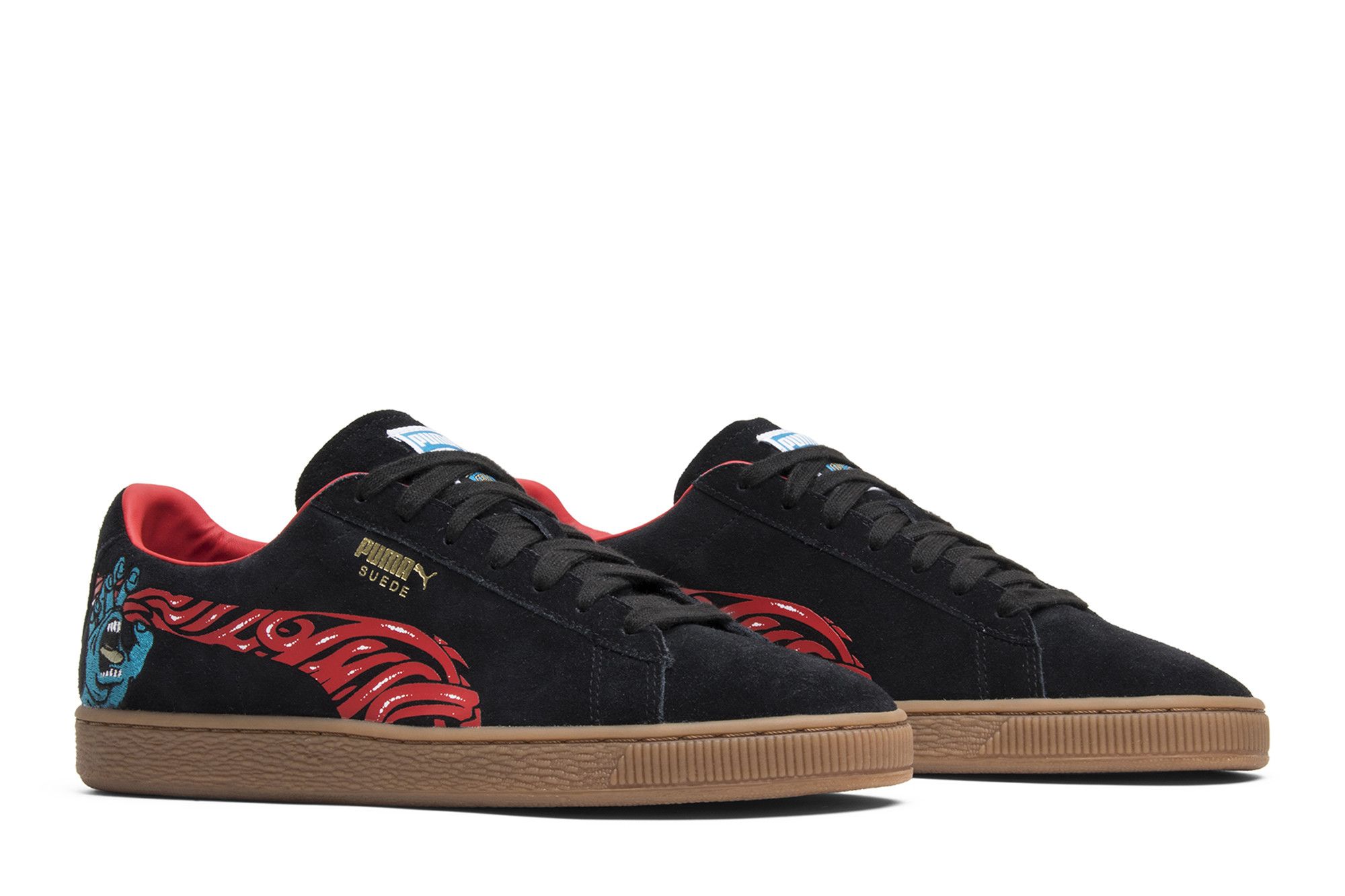 Buy Santa Cruz x Classic Suede 50 Screaming Hand 366321 01 GOAT