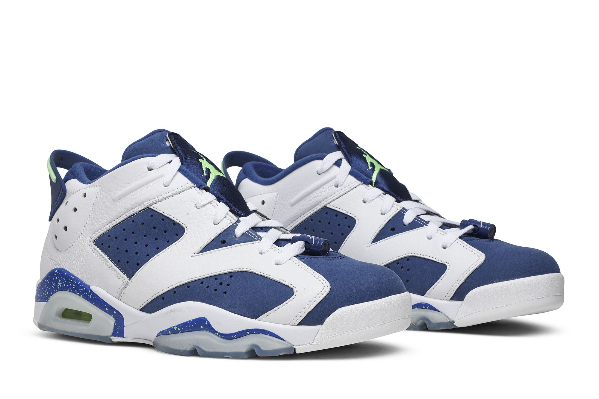 Size 10.0 Air Jordan 6 Low 'Ghost Green'