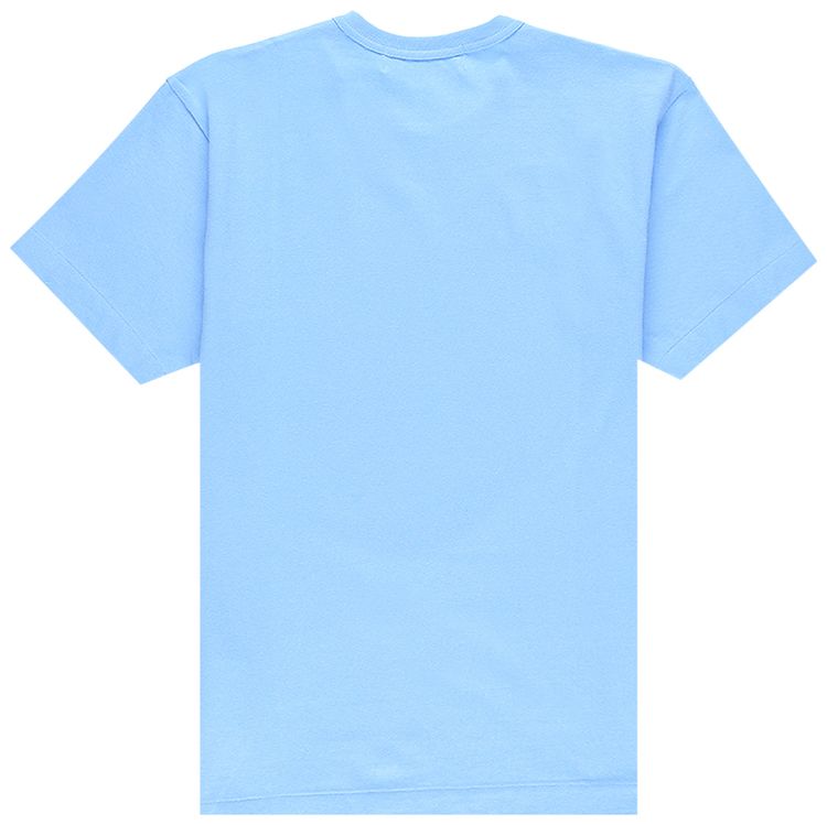 Comme des Garcons PLAY Big Heart T Shirt Blue