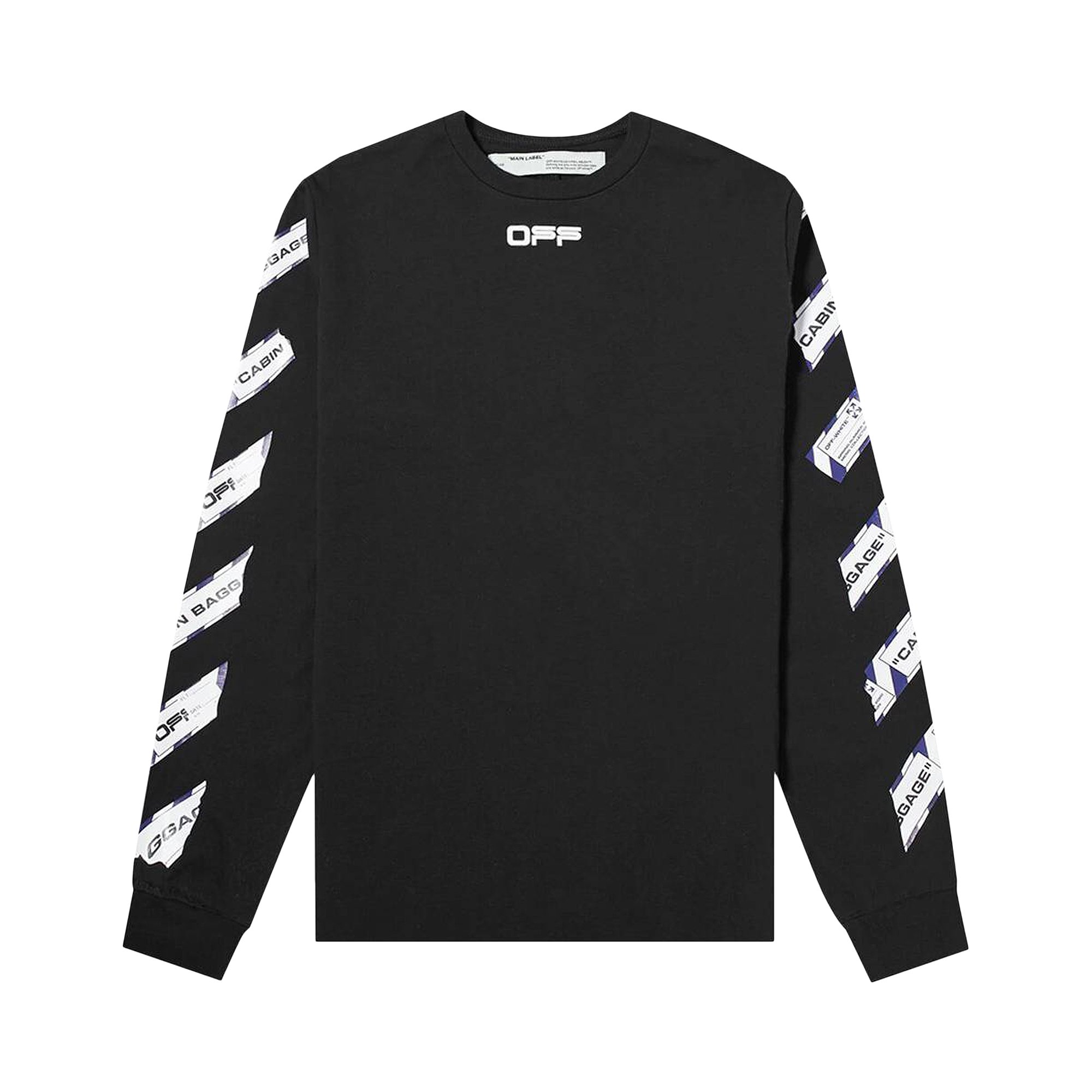 OFF-WHITE Oversized Fit Airport Tape T-Shirt White