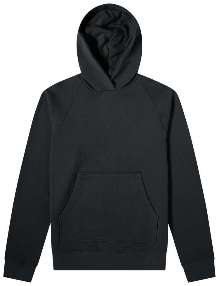 John Elliott Raglan Hoodie Black