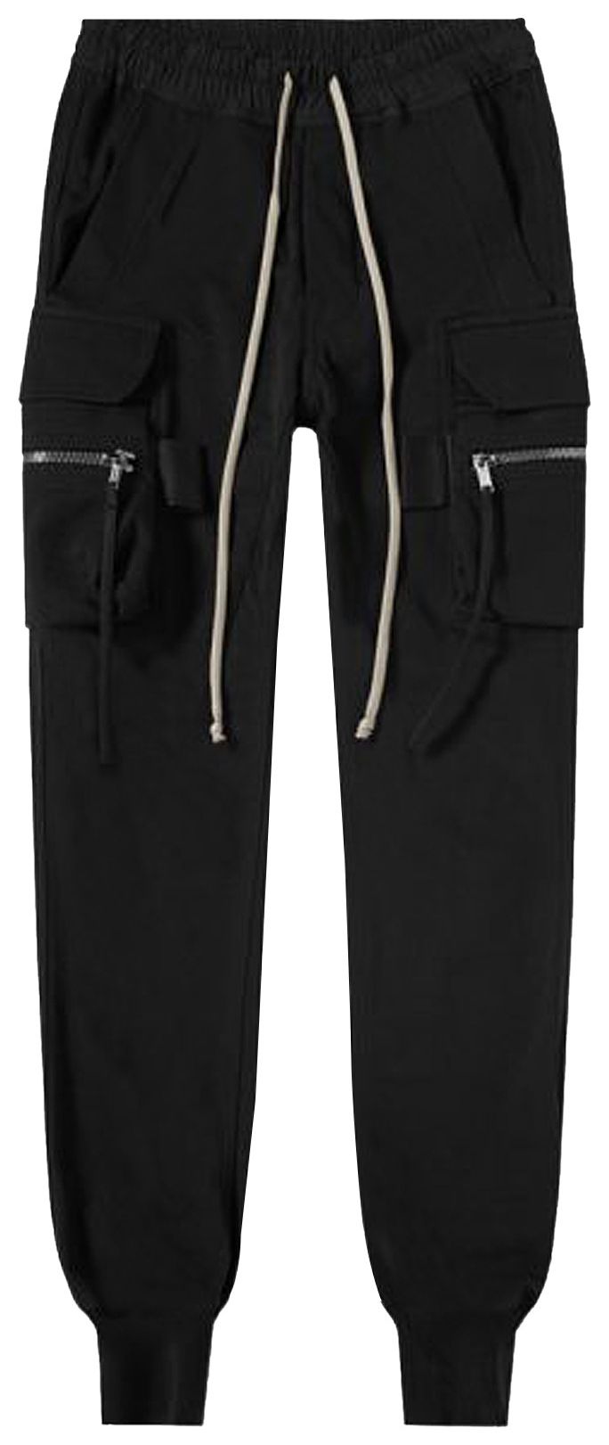 Rick Owens Cargo Jog Pants Black