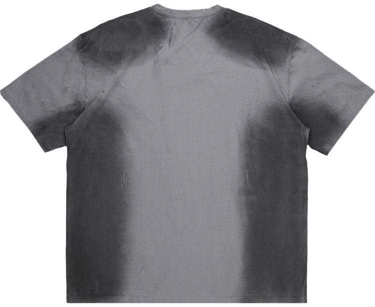 C2H4 Sprayed T shirt Black