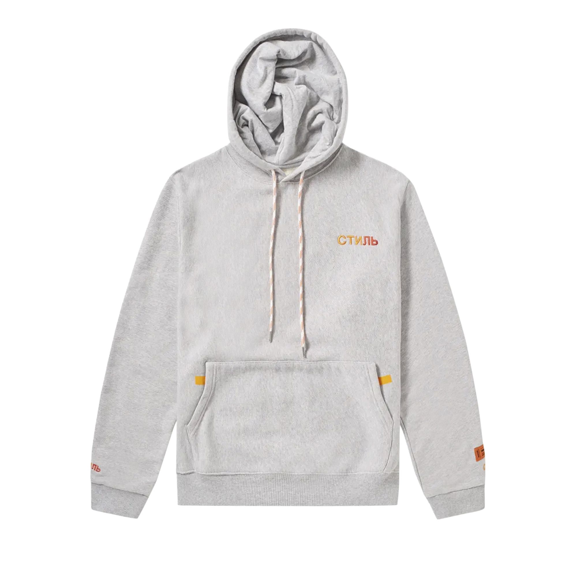 Buy Heron Preston CTNMB Mel Egg.Sweatshirt Hoodie Melange Grey HMBB004S186040190719 GOAT UK